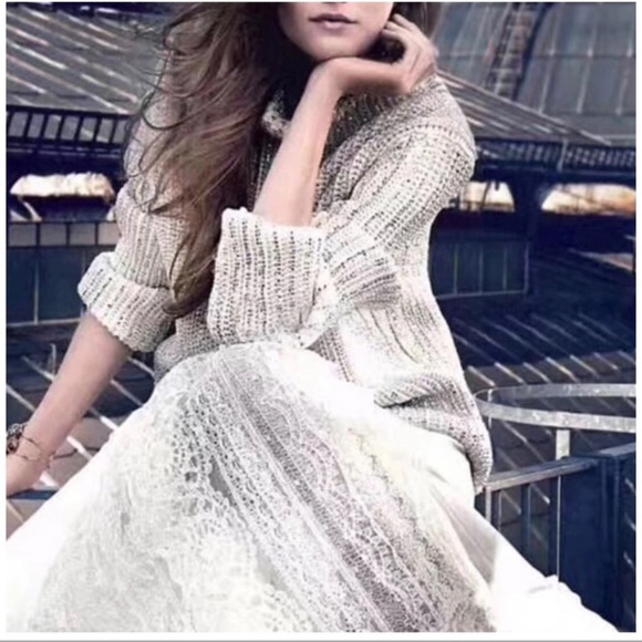 NWT Metallic Sequin
Turtleneck Sweater - Picture 2 of 4